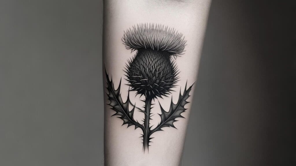 thistle tattoo