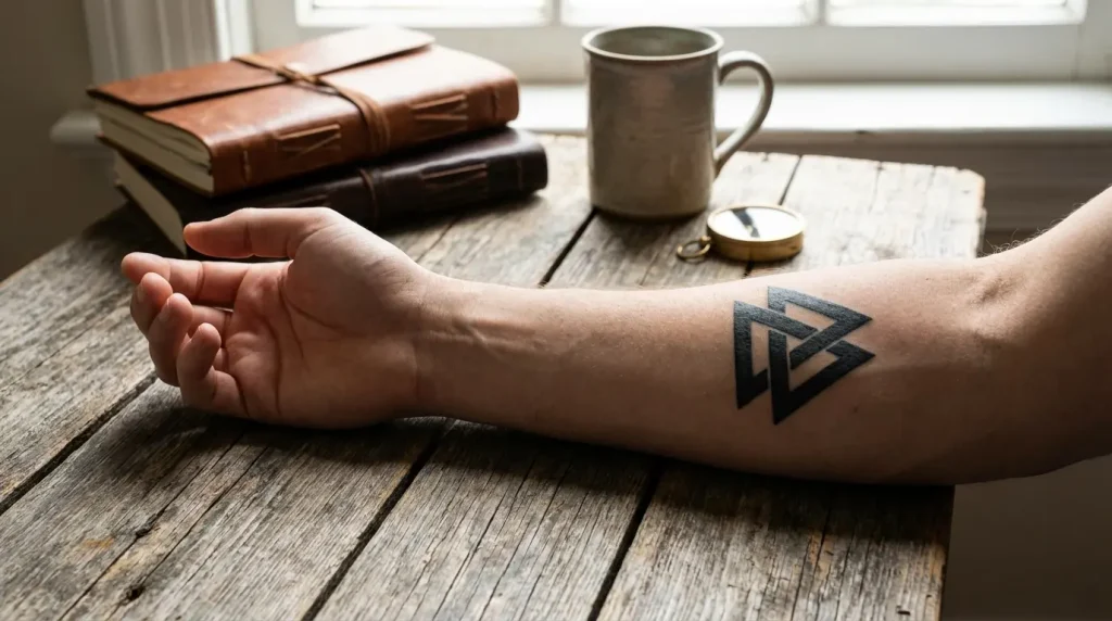3 triangle tattoo meaning