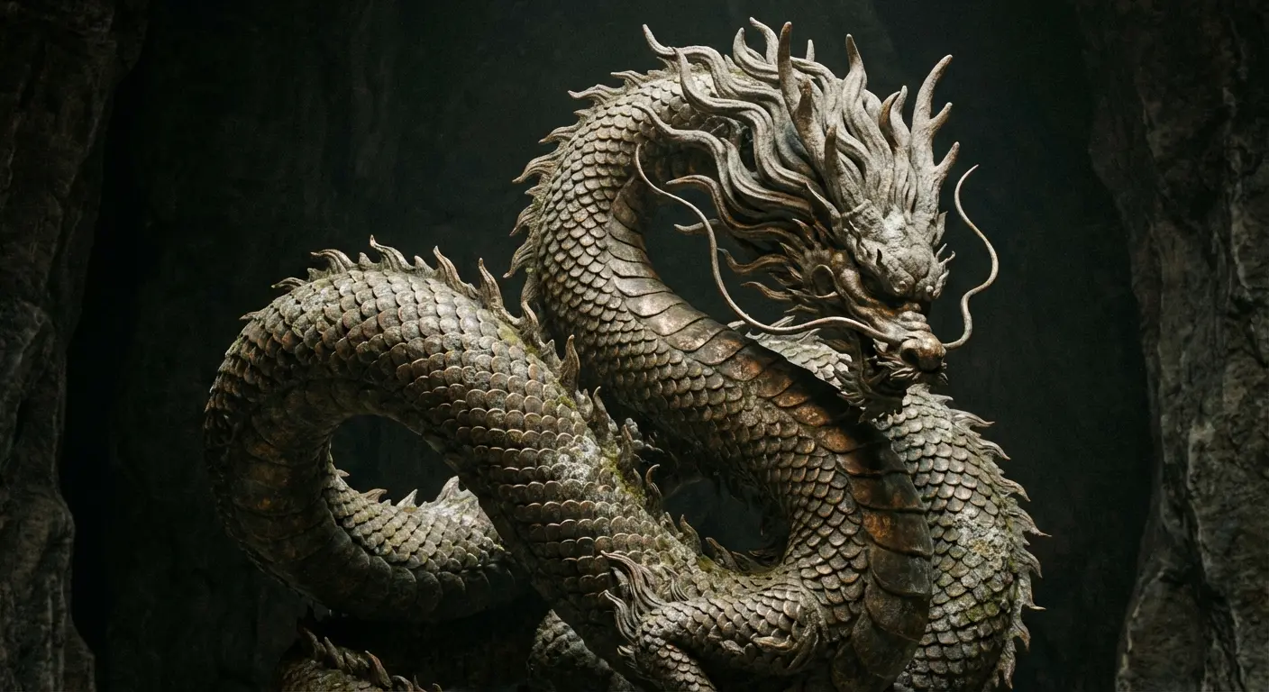 Dragon tattoo wrapping around Tyson's arm