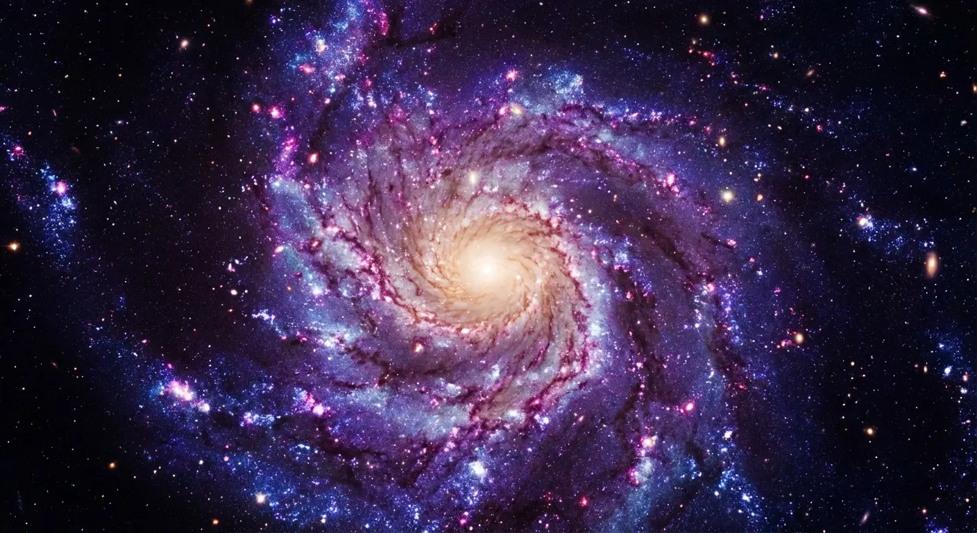 Galaxy fibonacci spiral ribcage tattoo design