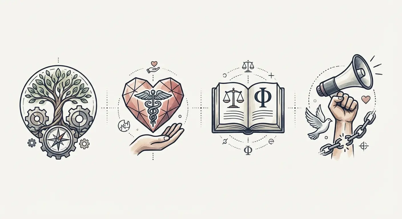 Purpose-driven loyalty tattoo with cause symbolism