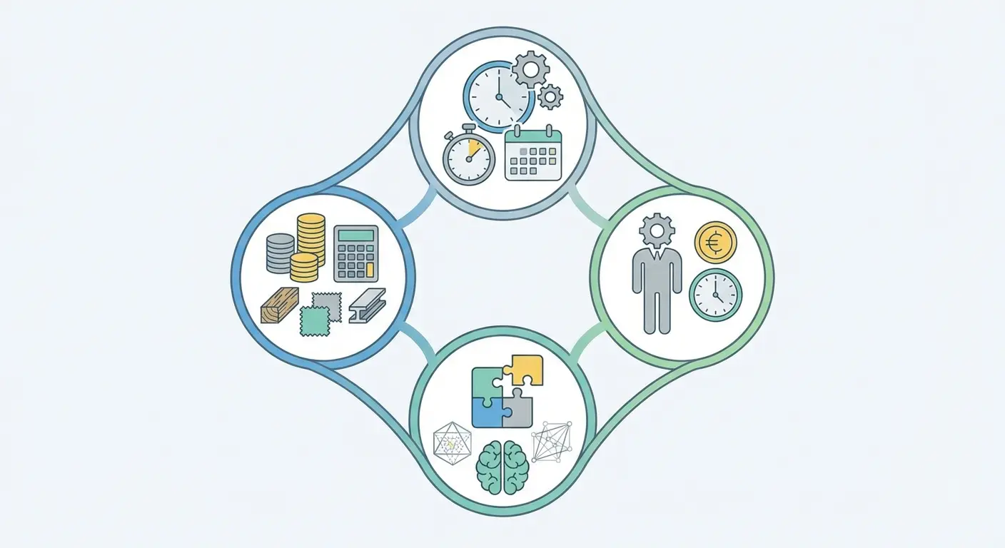 Artist calculating tattoo pricing and time estimates