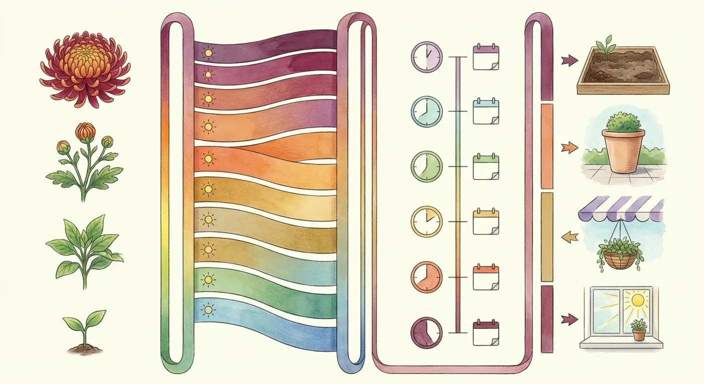 Chrysanthemum tattoo marking specific life moments