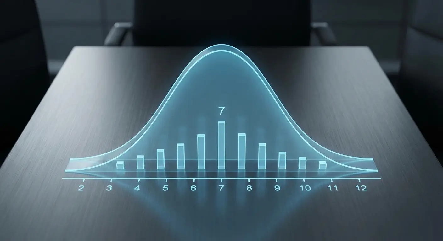 Dice tattoo with probability equation