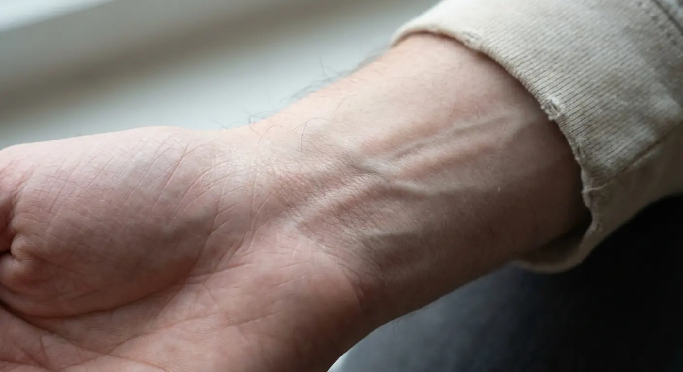 Inner wrist micro script tattoo