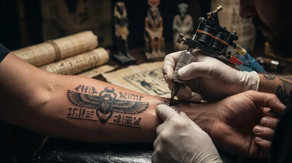 egyptian tattoo
