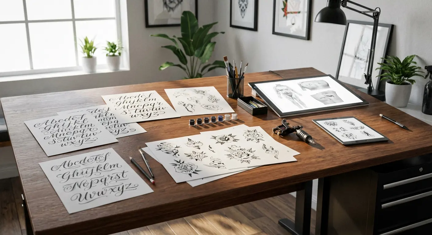 Quote tattoo design examples and fonts