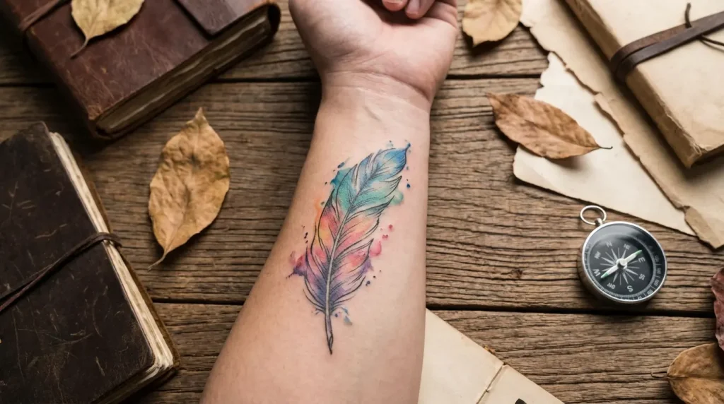 feather tattoo meaning