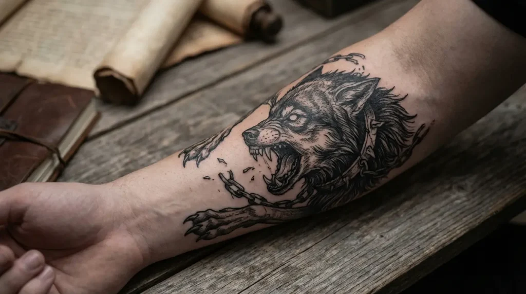 fenrir tattoo