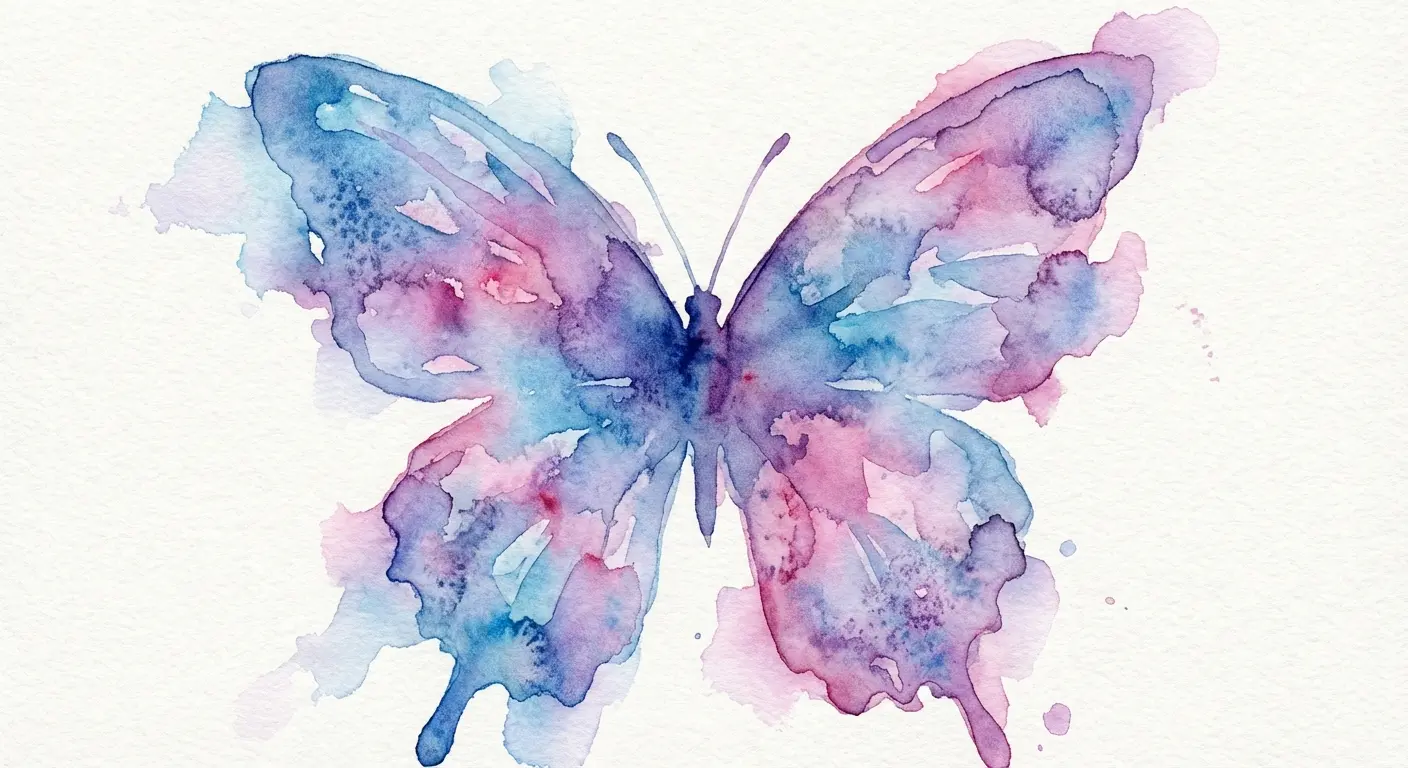 Watercolor without outlines when done right