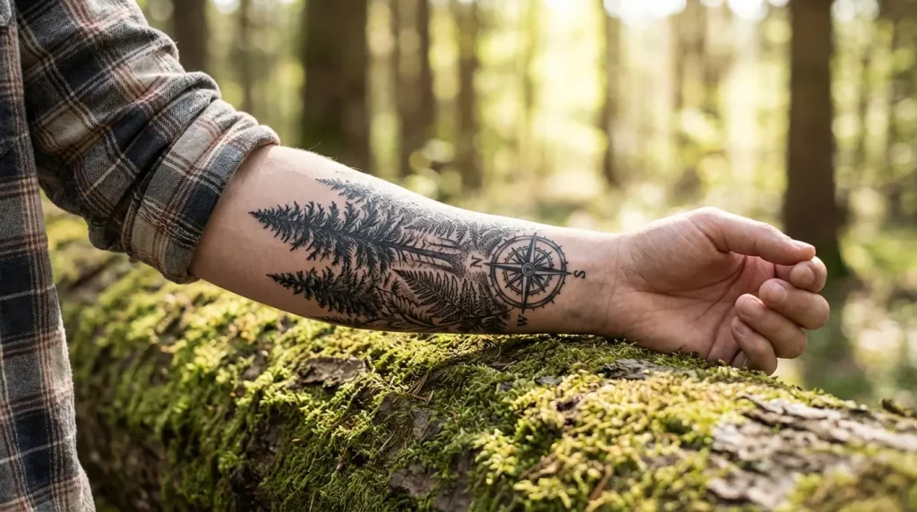 forest tattoo