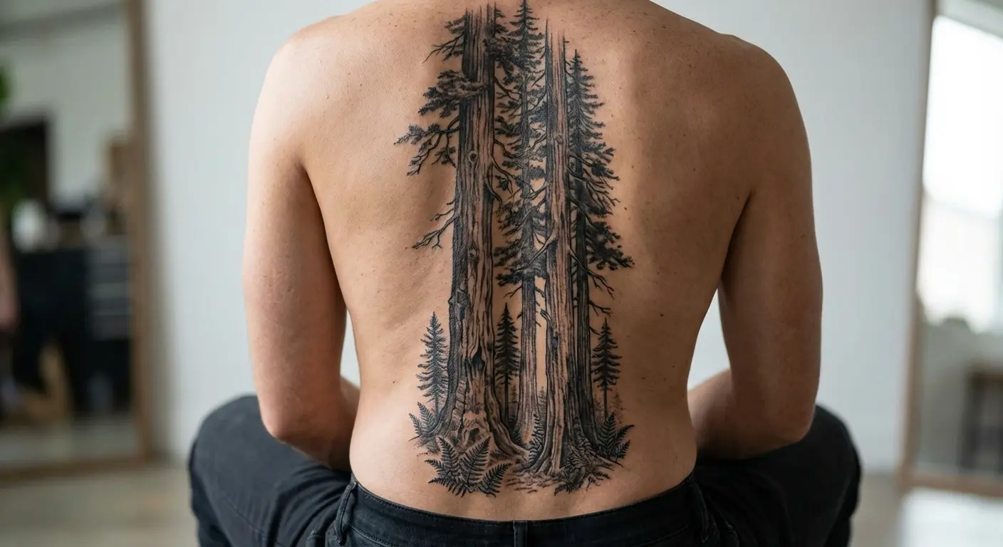 This is what I'm talking about - see how it follows the spine?