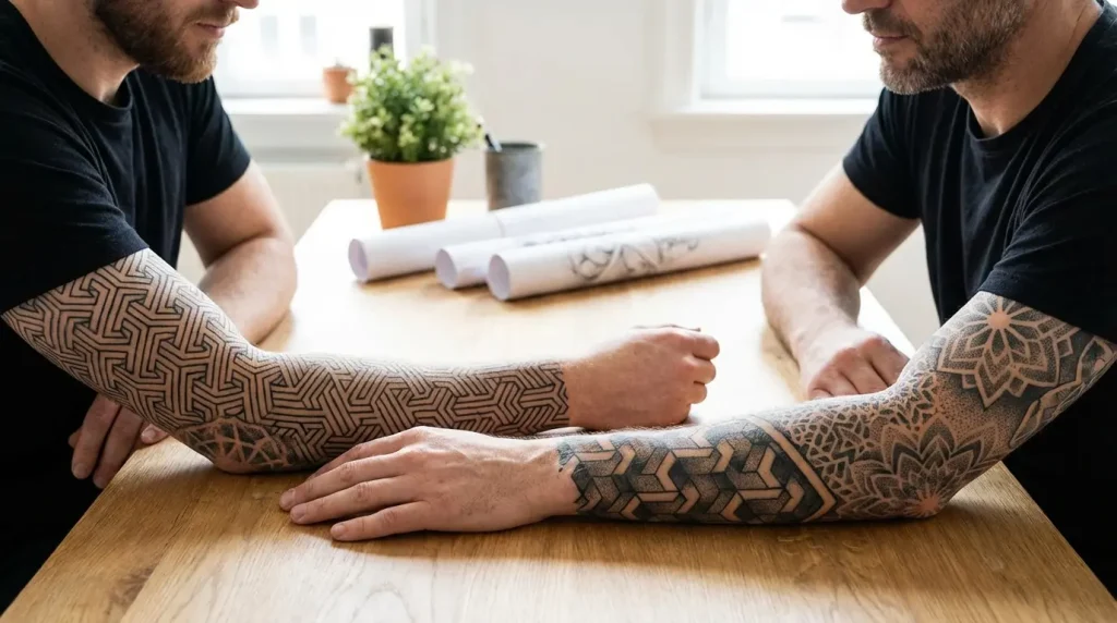 geometric tattoo designs