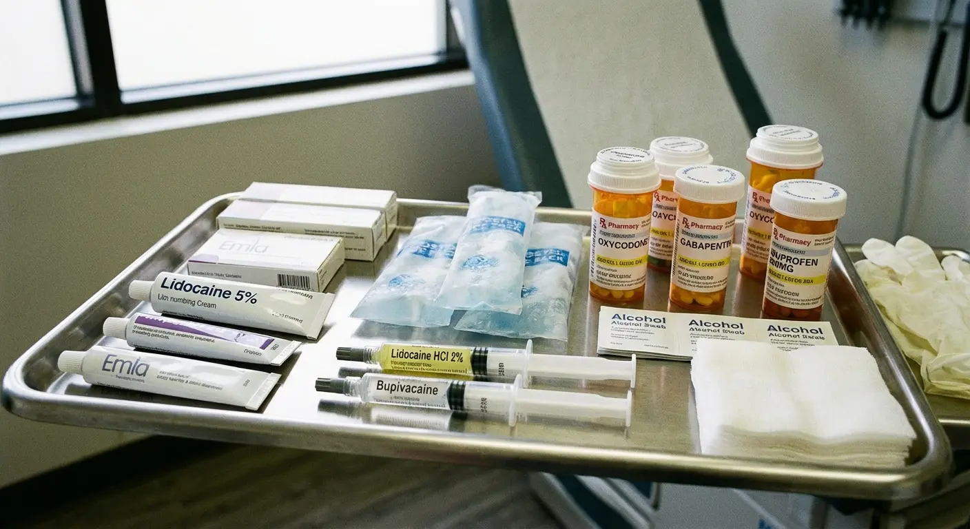 Pain management options and costs