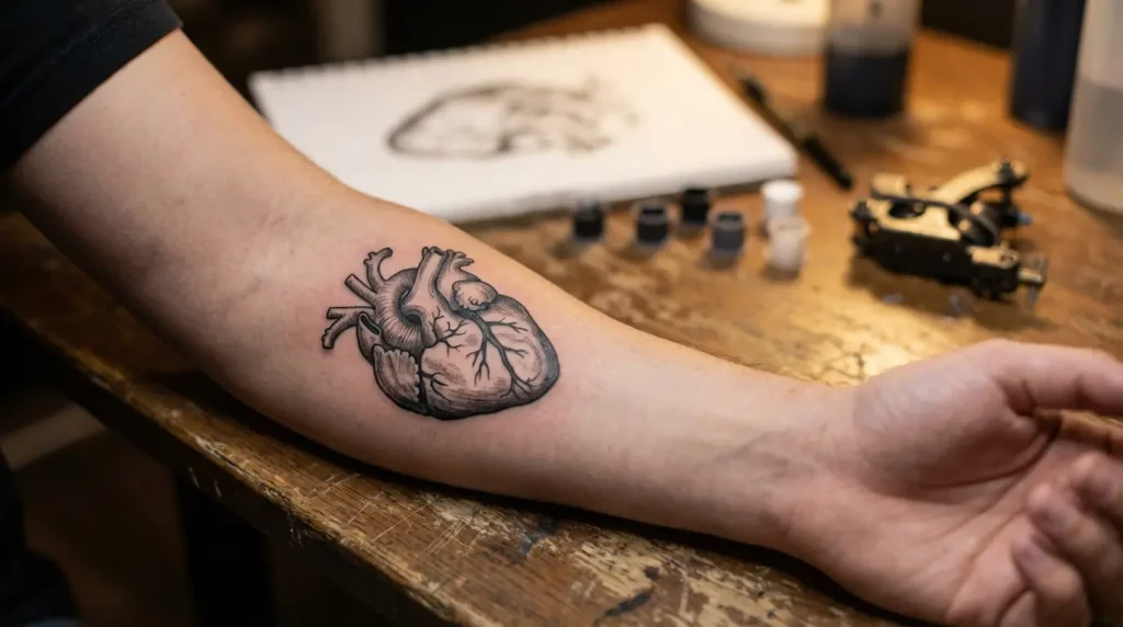 heart tattoo