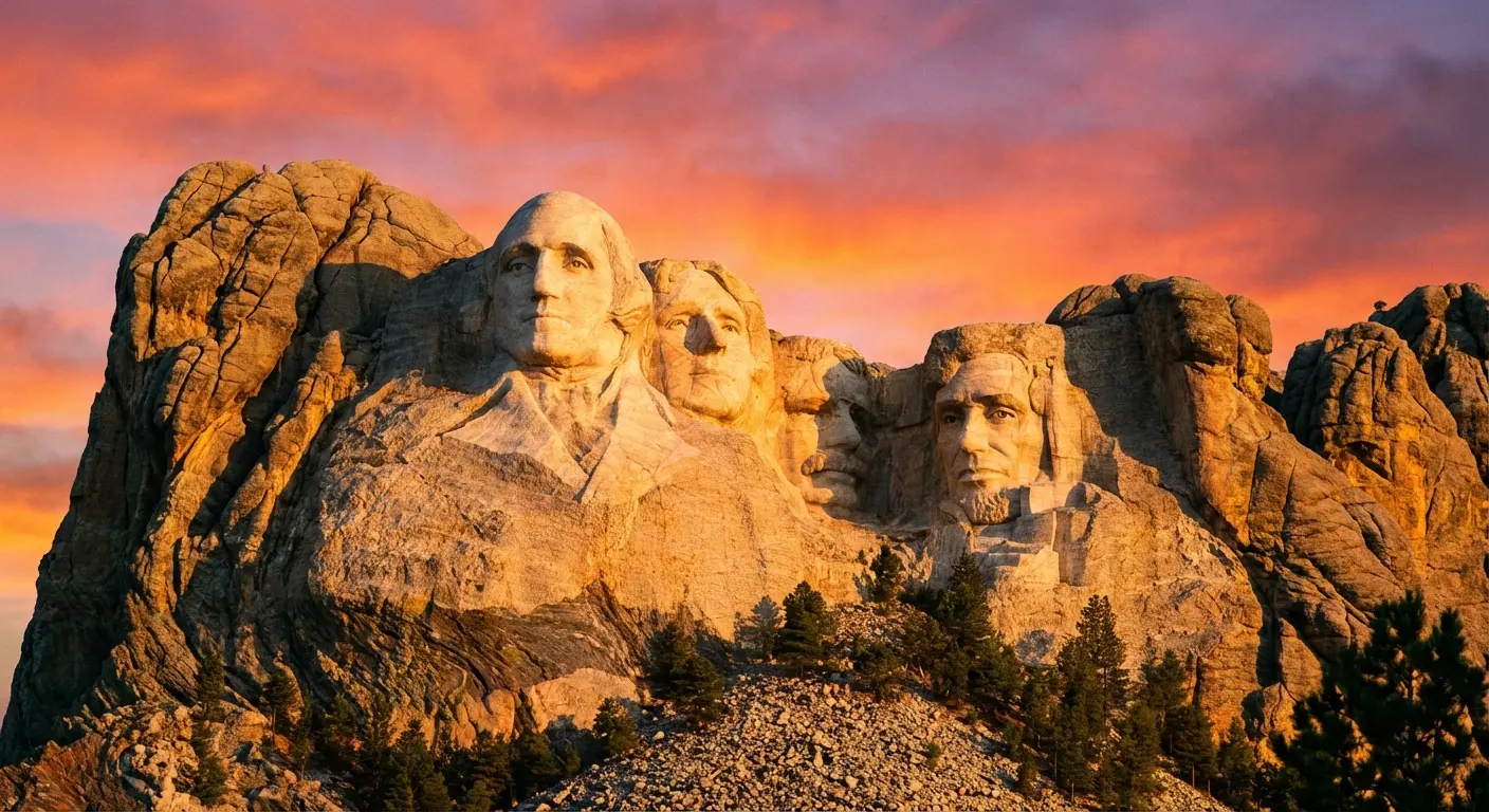 Founding fathers portrait cluster tattoo