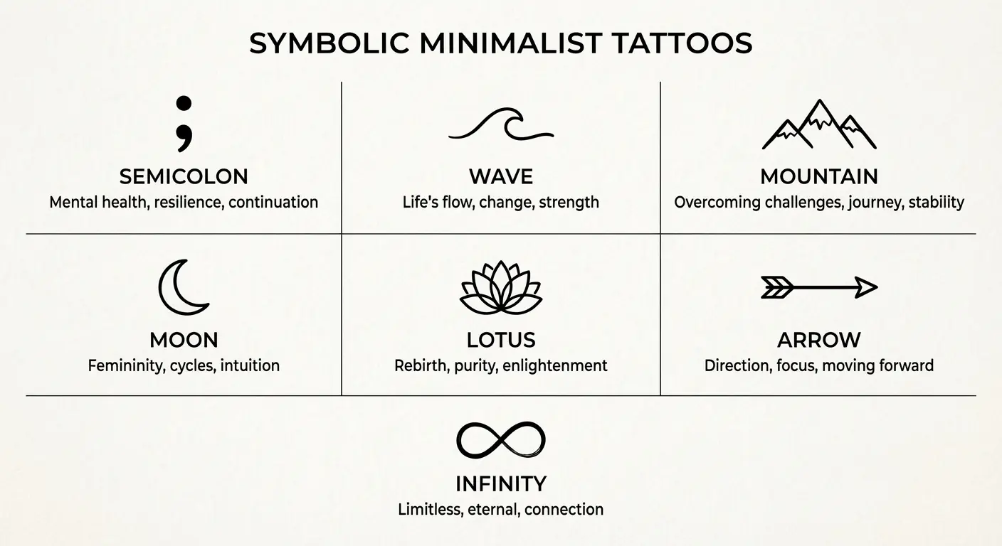 Simple arrow tattoo design