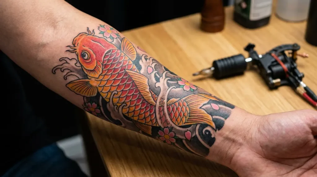koi fish tattoo meaning