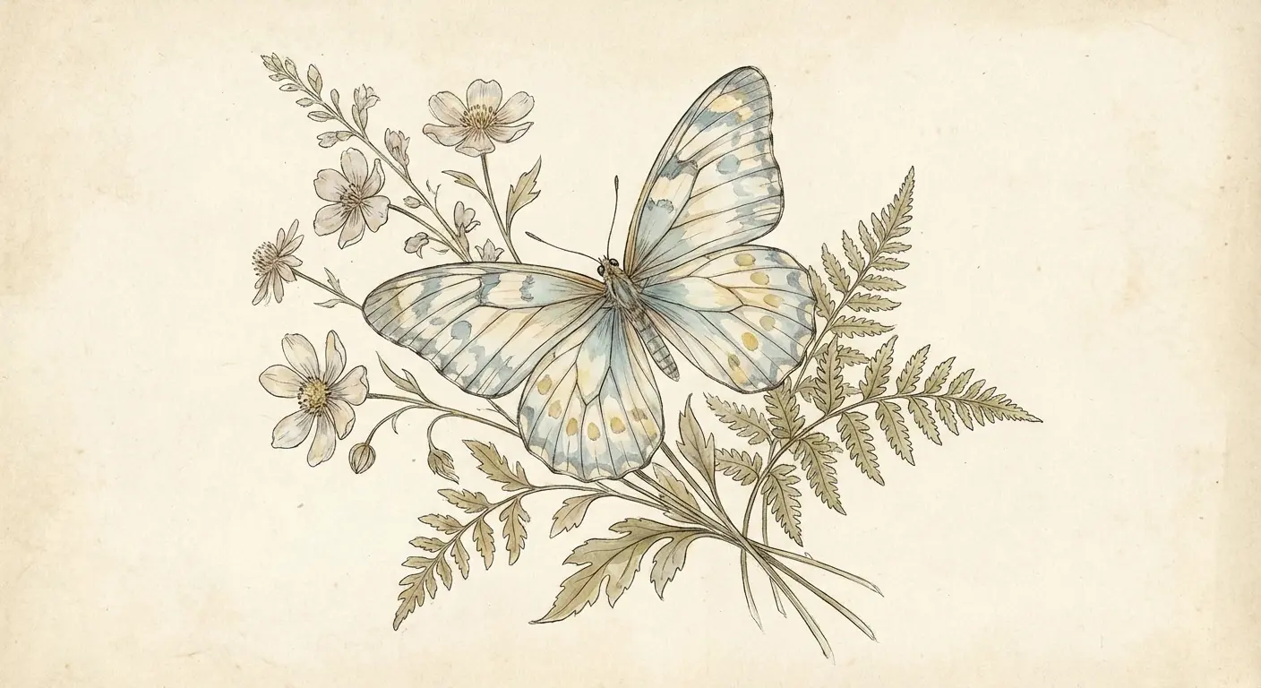 Semicolon butterfly wings tattoo design