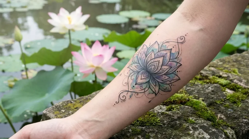 lotus flower tattoo meaning