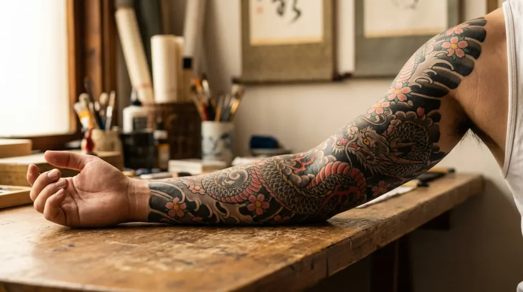 japanese sleeve tattoo