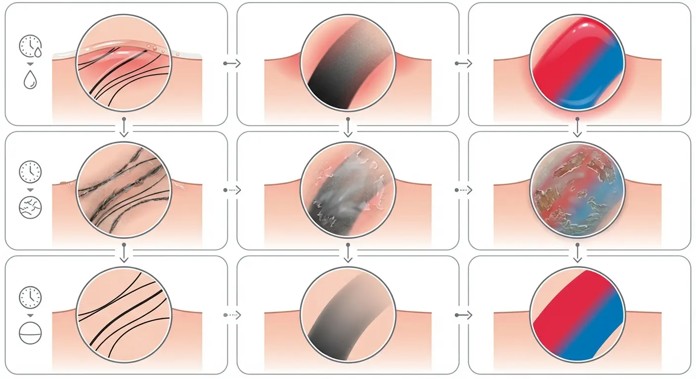 Detailed tattoo design showing color and shading