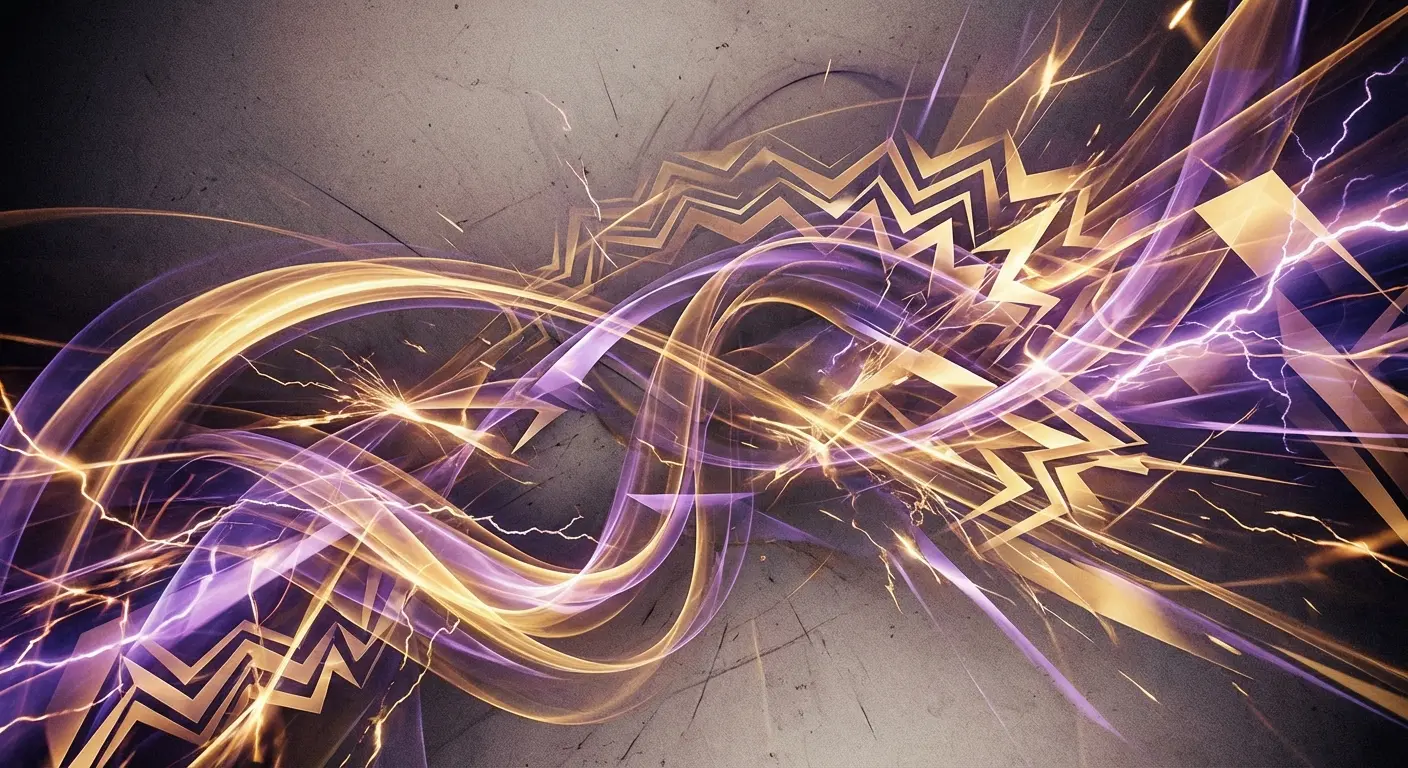 Flash step motion line tattoo design