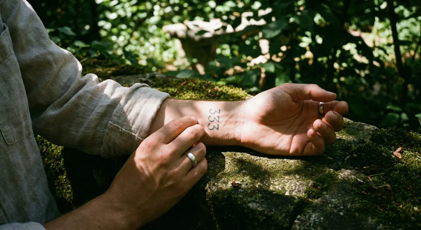 Final 333 tattoo inspiration concept