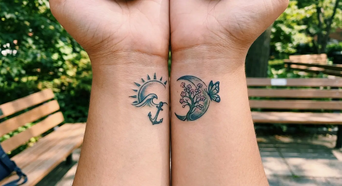 Recovery milestone loyalty tattoo with sobriety date