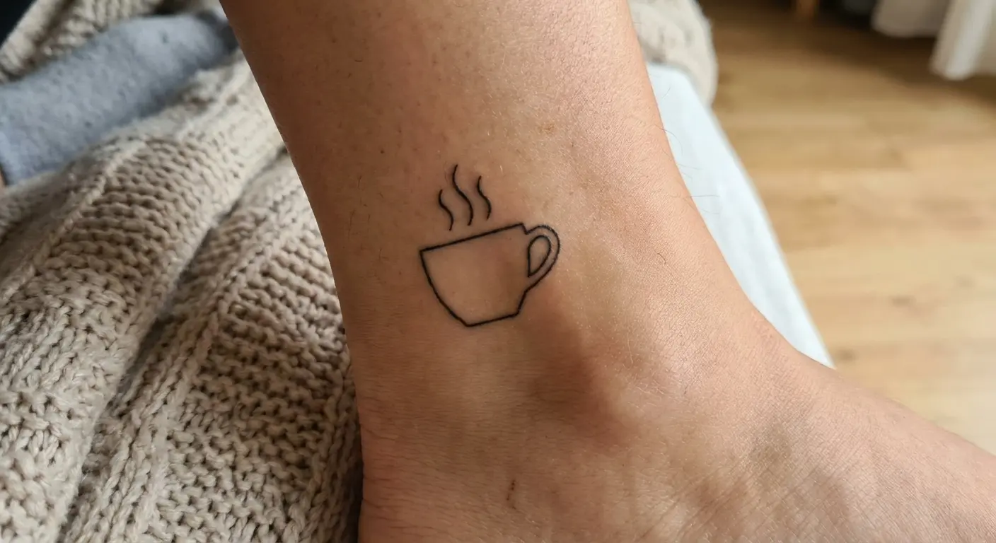 Minimalist everyday object tattoo designs