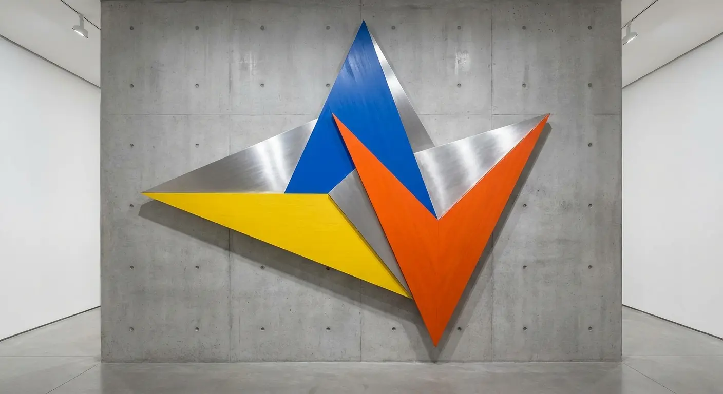 Mixed orientation triangle tattoos on wrist - creating dynamic tension