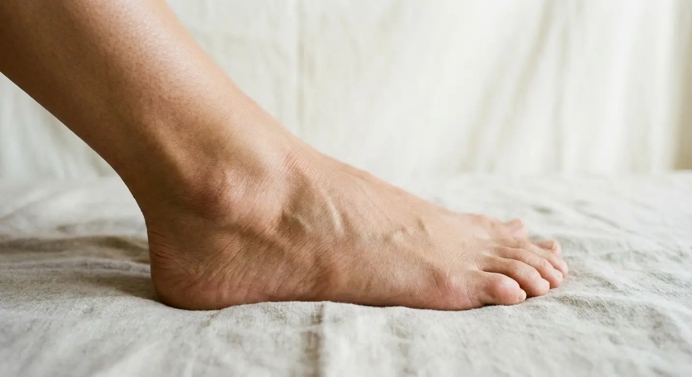 Ankle compass point tattoo placement