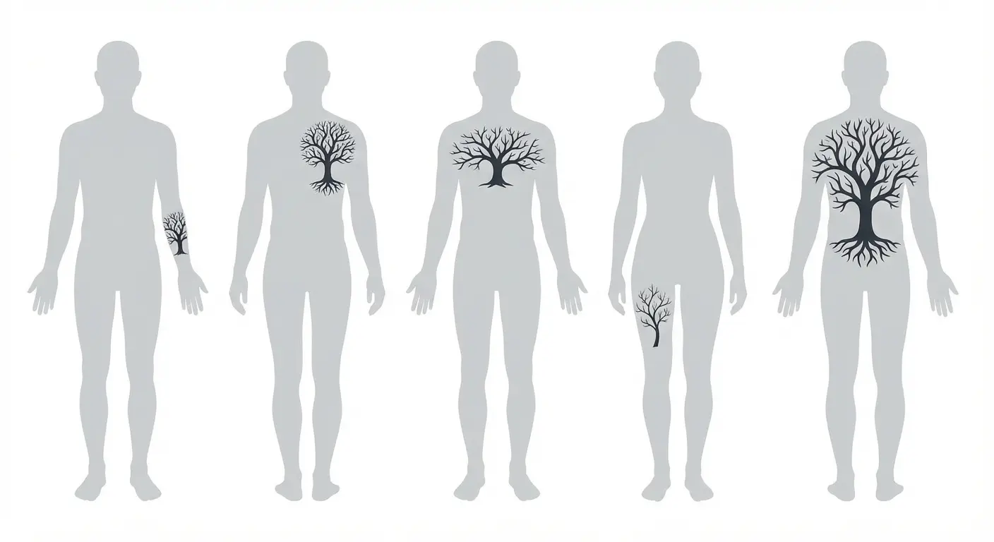 Family tree tattoo design inspiration collection