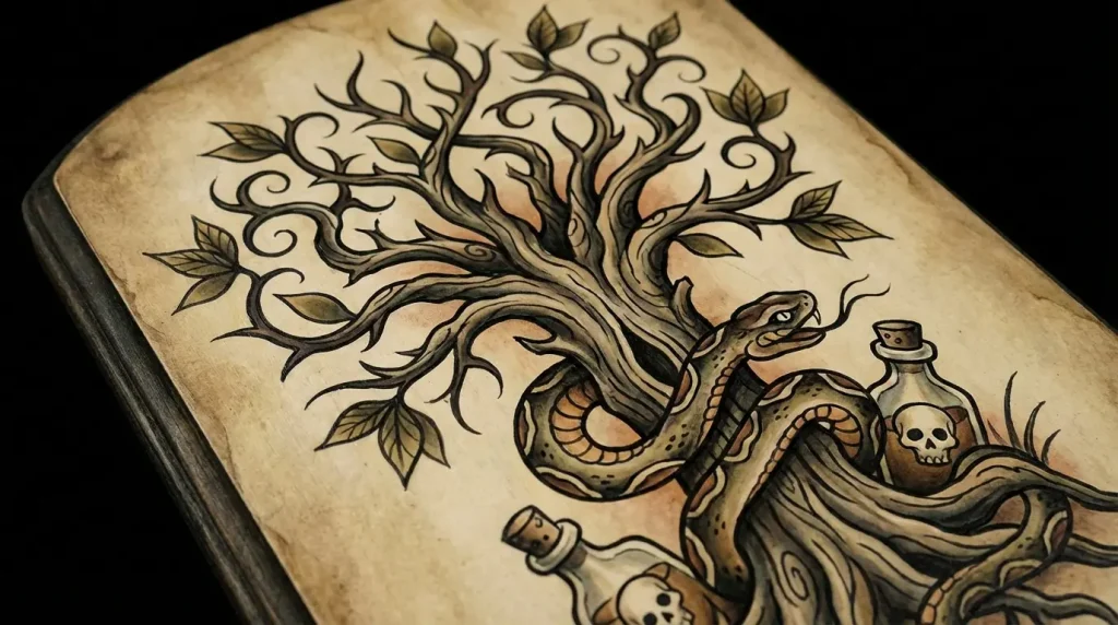 poison tree tattoo meaning