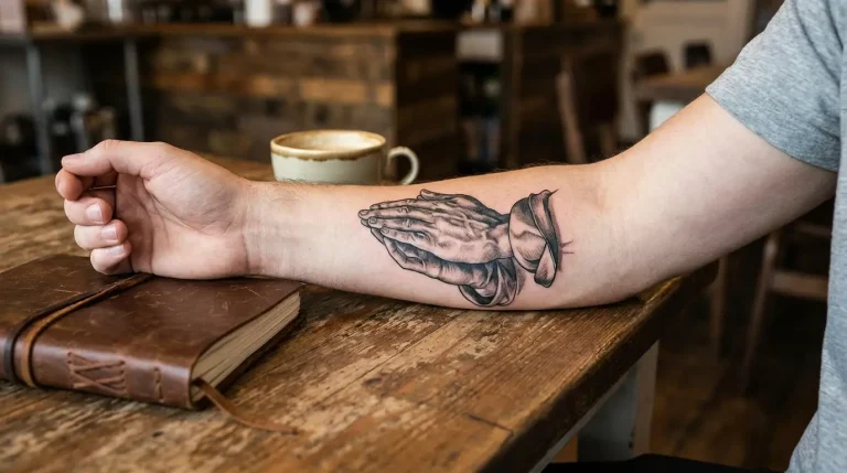 19 Praying Hands Tattoos That Reveal What Faith Really Means to You
