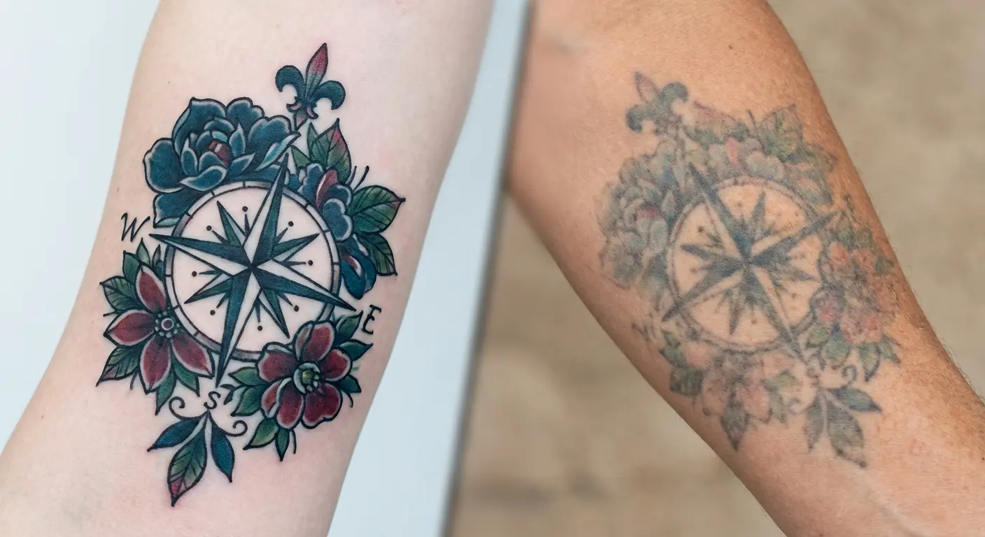 Sun protection for tattoo longevity