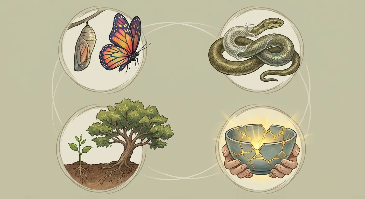 Alternative transformation tattoo symbols