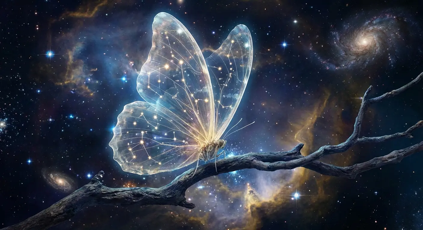 Constellation pattern wings