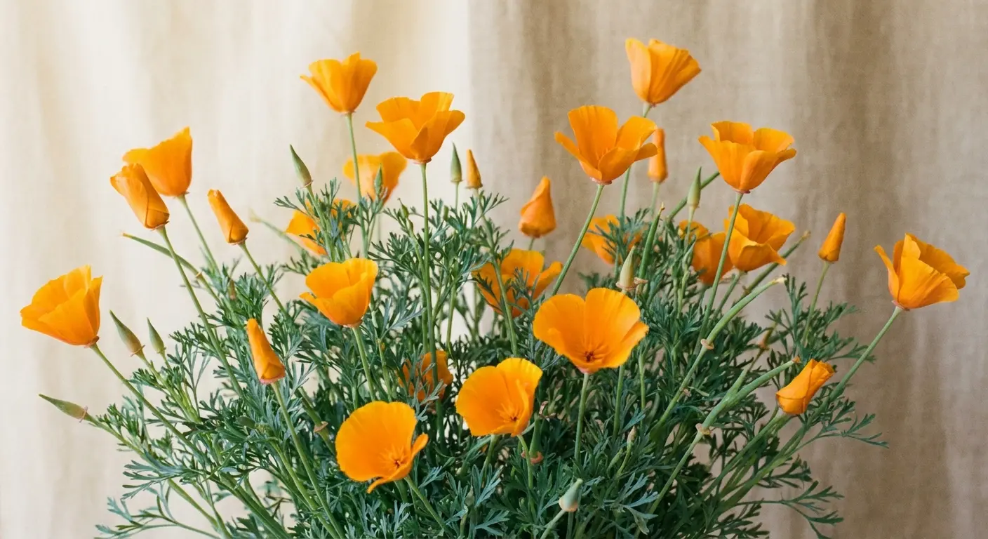 California poppy: drought-resistant and unapologetic