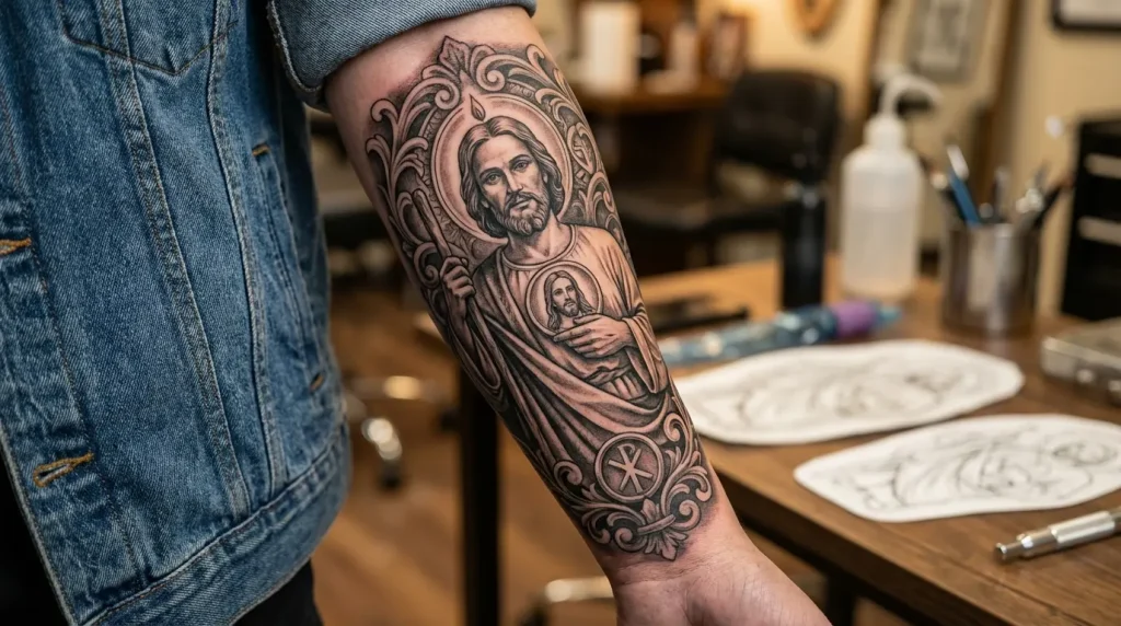san judas tattoo