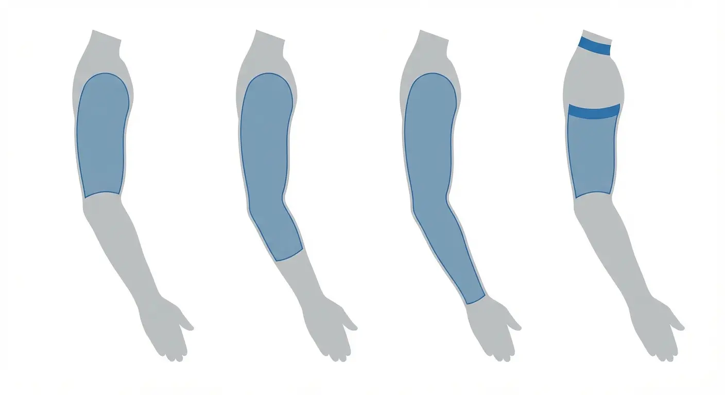 Modern fusion Japanese sleeve tattoo