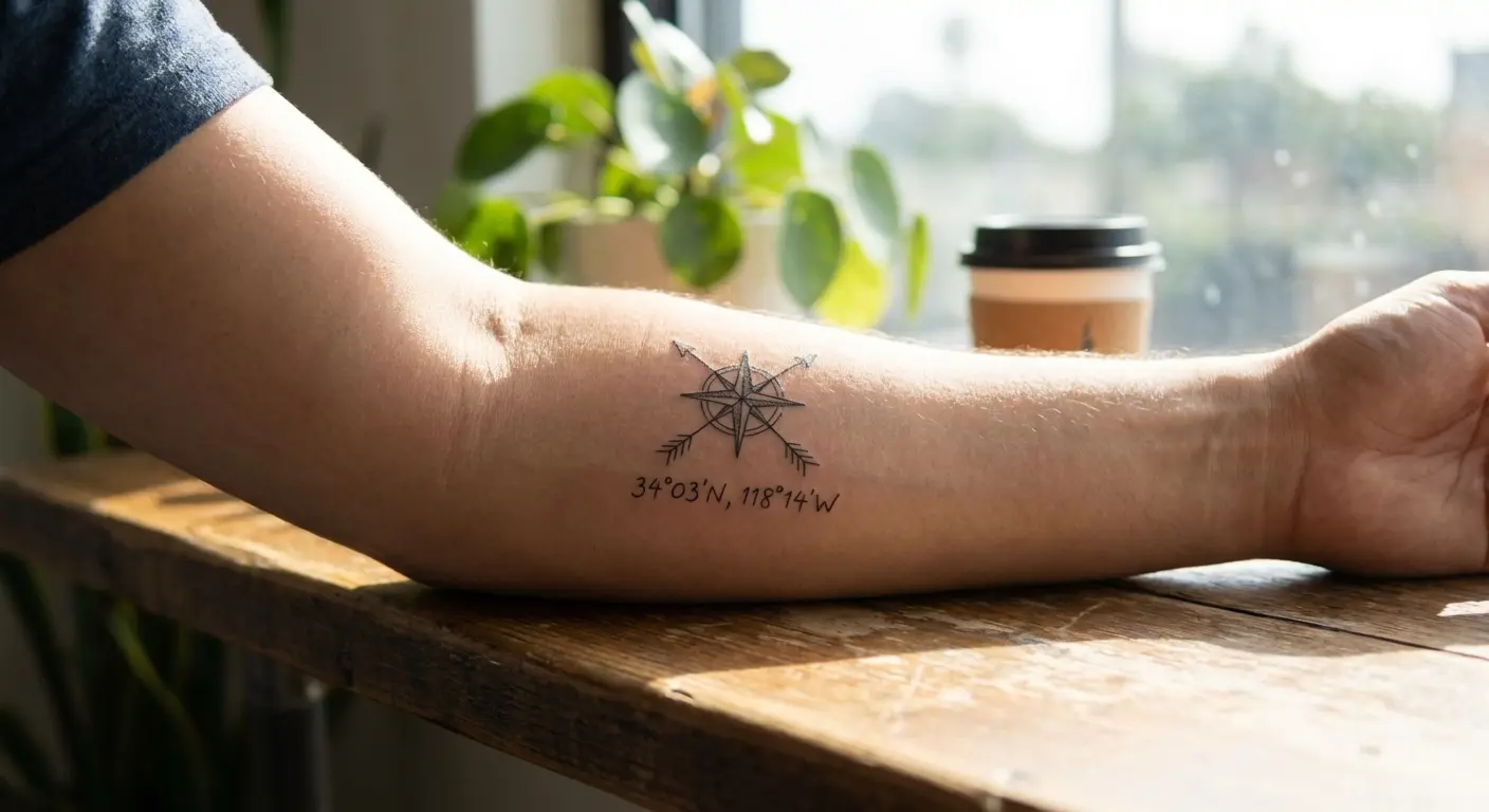 Meaningful personal tattoo design concept