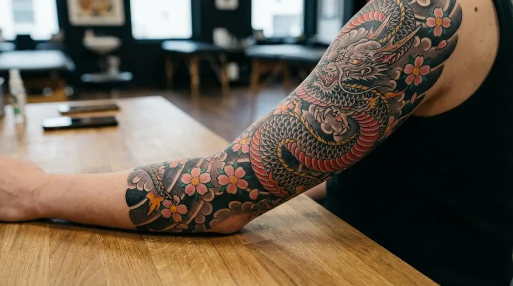 traditional japanese tattoo