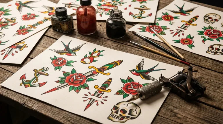 18 Traditional Tattoo Flash Designs That Are Smarter Than They Look