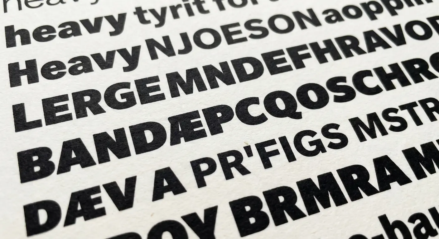 Bold sans serif name tattoo design