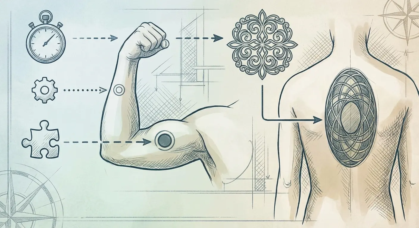 Traditional eagle and horseshoe flash designs