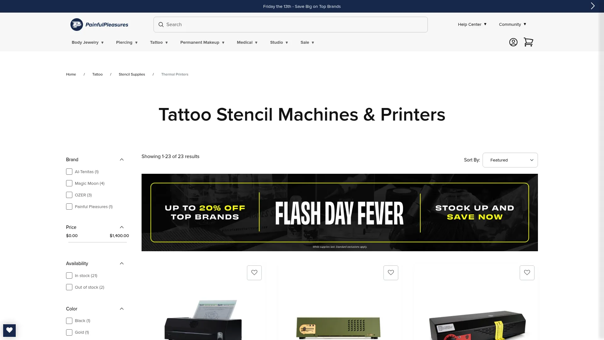 Painful Pleasures Thermal Copier Series