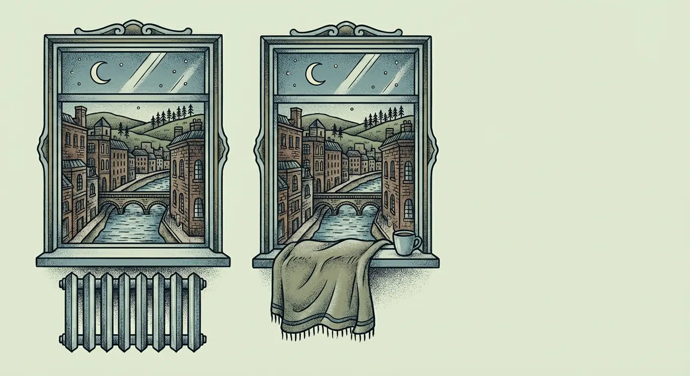 Detailed moment-based tattoo design