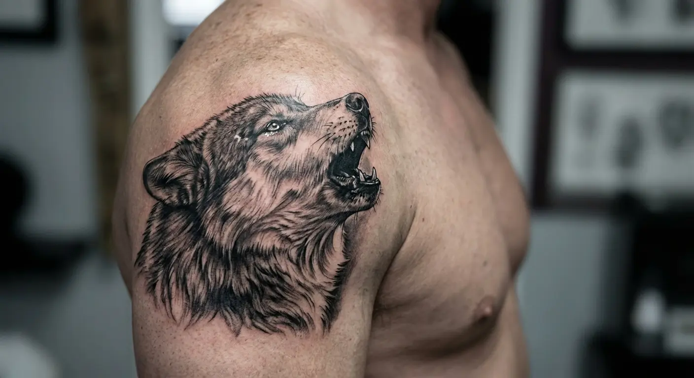 Predator silhouette that changes completely when the shoulder moves - static photos don't do these justice.