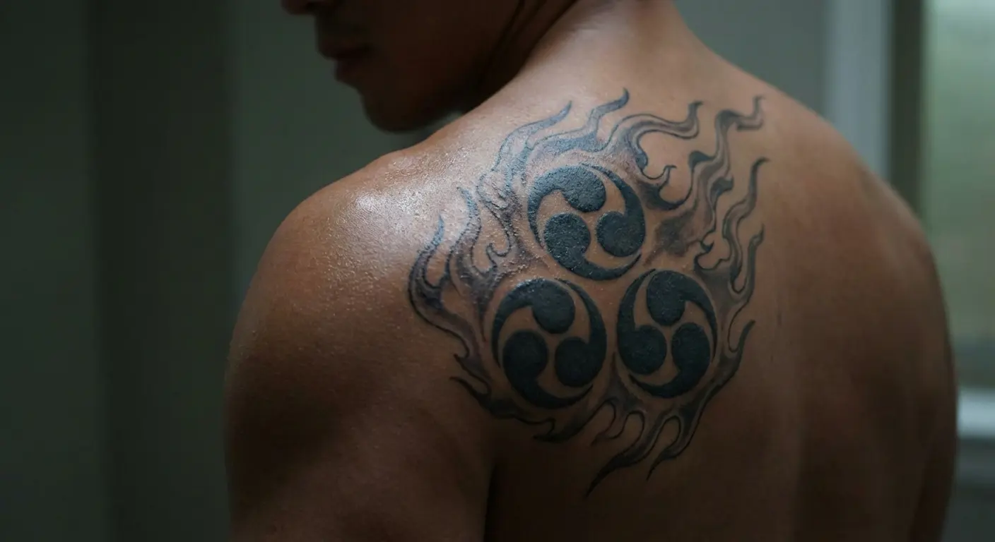 Full shoulder blade curse mark spread